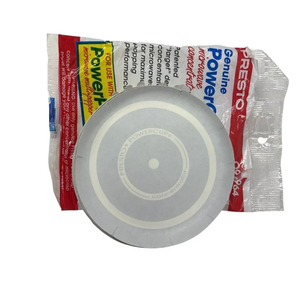 Presto PowerPop Microwave Multi-Popper Popcorn Orville Redenbacher Concentrators